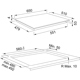Plita incorporabila Franke FMY 658 I FP BK, 108.0613.587