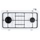 Plita independenta LDK AMORFO 2 WHITE, ART6699