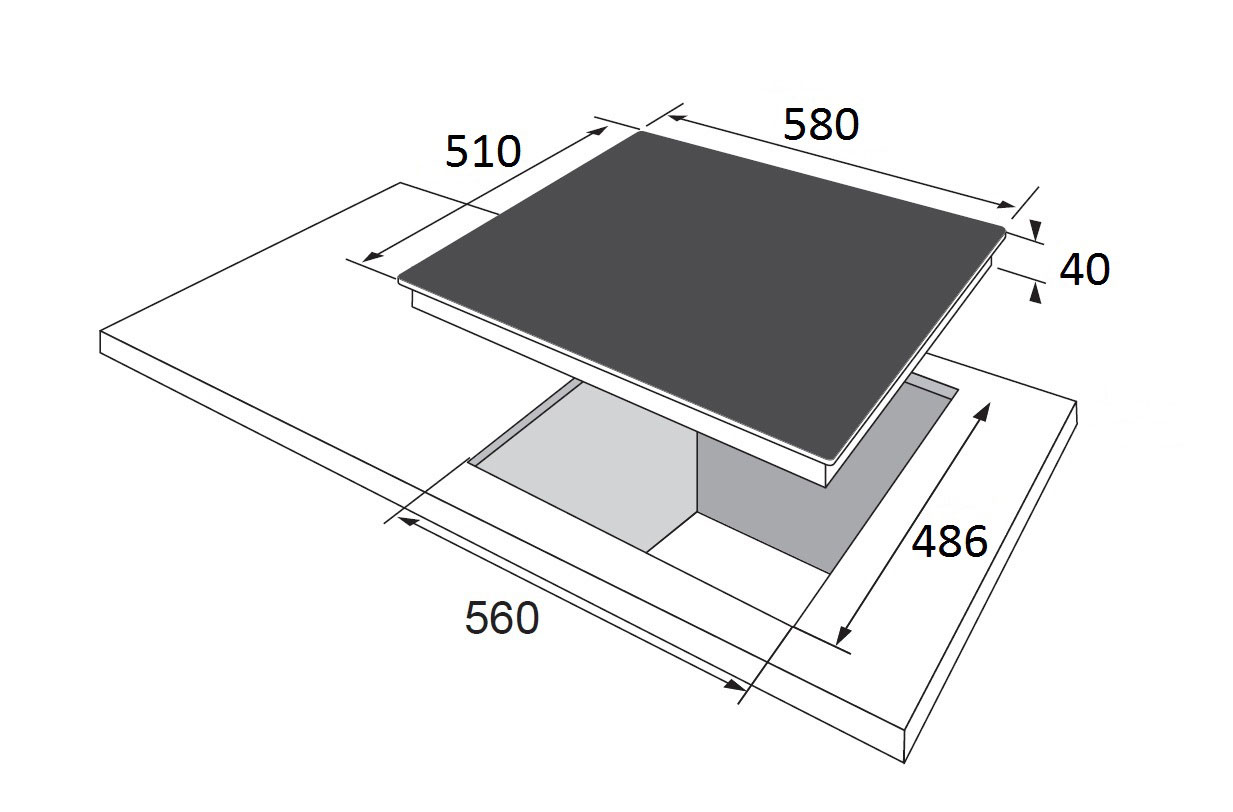 Image result for Plita incorporabila Hansa BHGA62039