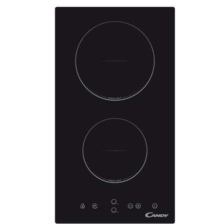 Plita incorporabila Candy CDH 30, 2 zone, 30 cm, Sticla ceramica neagra 33801450