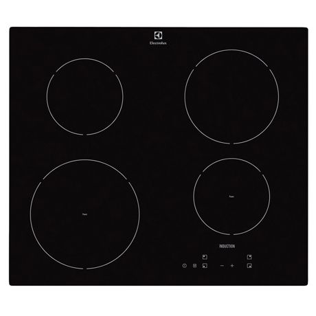 Plita incorporabila Electrolux EHH6240ISK, 4 zone Inductie, Touch Control, 60 cm, Sticla neagra