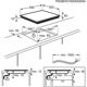 Plita incorporabila Electrolux EHH6240ISK