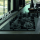 Plita incorporabila Franke Crystal Black FHCR 905 4G TC HE BK C