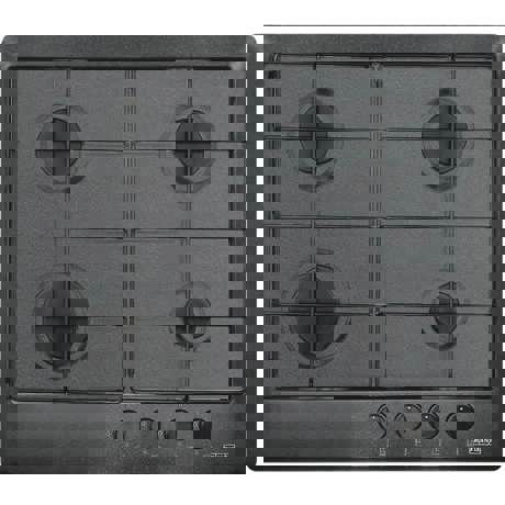 Plita incorporabila Franke Multi Cooking MR FHMR 604 4G GF E , 4 arzatoare gaz, 60 cm, Grafite