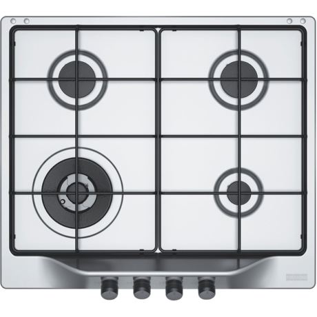 Plita incorporabila Franke Trend Line 600 FHTL 604 3G TC XS E , 4 arzatoare gaz, WOK, 60 cm, Inox