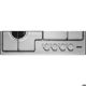 Plita incorporabila Zanussi ZGH65414XS