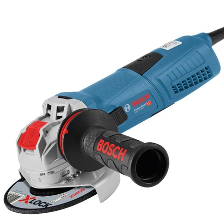 Polizor unghiular cu X-LOCK Bosch Professional GWX 13-125 S, 1300W, 11.500 rpm, Diametru disc 125 mm, Maner suplimentar, Albastru, 06017B6002