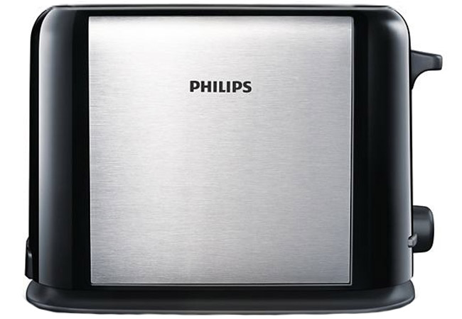 Prajitor de paine Philips HD2586/20, 950 W, Negru/Argintiu