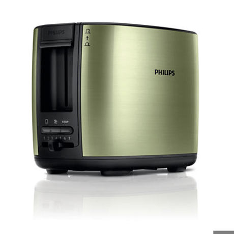 Prajitor de paine Philips HD2628/10, 950 W, Verde