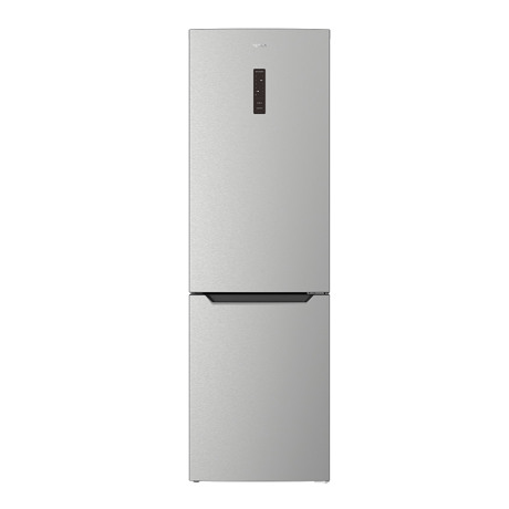 Combina frigorifica Tesla RC3400FHX, No Frost, 338L, Control electronic, Sertare fructe/legume, H195 cm, Inox
