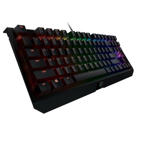 Tastatura Razer BlackWidow X Tournament Chroma Gaming, USB, Mechanical, Razer Green, backlit