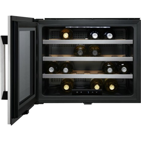 Racitor de vinuri incorporabil Electrolux ERW0670A, 24 sticle, Inox