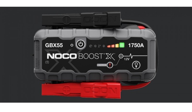 Robot de pornire Jump Starter auto 12V Noco GBX55 BOOST HD Lithium 1750A Powerbank si Lanterna