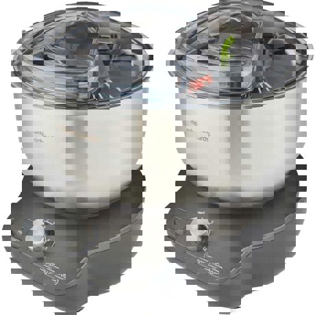Robot de bucatarie Morphy Richards MixStar 400520EERROM, 650 W, Bol otel inoxidabil 4 L, 6 viteze, Inox/gri