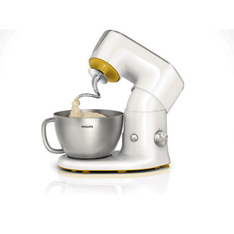 Robot de bucatarie Philips Avance Collection HR7954/00, 900 W, 7 viteze + Puls, Blender 1.25 l ,Bol 4 l , Maruntitor 1.5 l , Alb