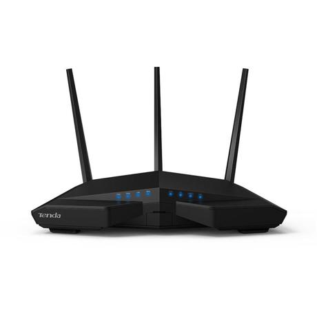 Router Wireless TENDA AC18, 3 antene externe dual band, IEEE 802.11ac, WAN 10/100/1000Mbps