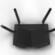 Router Wireless TENDA AC6, Dual- Band AC1200, WAN 10/100Mbps, LAN 10/100Mbps, 4 antene externe