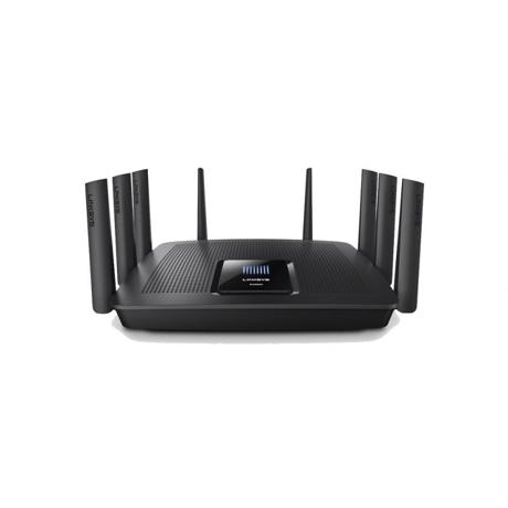Router Wireless Linksys EA9500, 1xWAn Gigabit, 8xLAN Gigabit, 8 Antene, Tri-Band Mu-Mimo AC5400 (2166/1000Mbps), USB3.0
