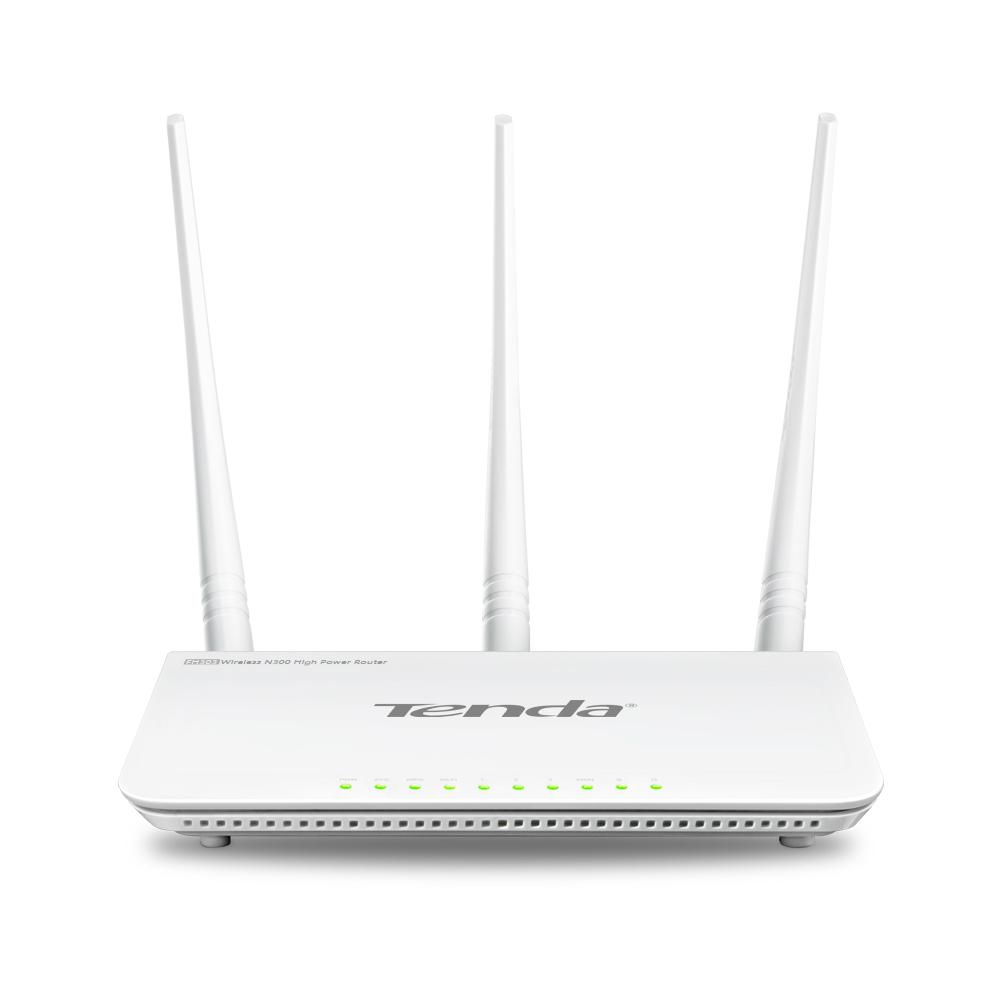 Router Wireless TENDA FH303 N300, IEEE 802.3/3U IEEE 802.11n/g/b, 1* 10/100Mbps WAN Port, 3* 10/100Mbps LAN Ports, 3 fixed 5dbi Omni Directional antenas