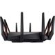 Router wireless Asus Tri-band WiFi Gaming GT-AX11000, IEEE 802.11a, IEEE 802.11b, IEEE 802.11g, IEEE 802.11n, IEEE 802.11ac, IEEE 802.11ax, IPv4, IPv6, 2.4GHz/1148 Mbps, 5GHz/4804 Mbps, 8 antene externe