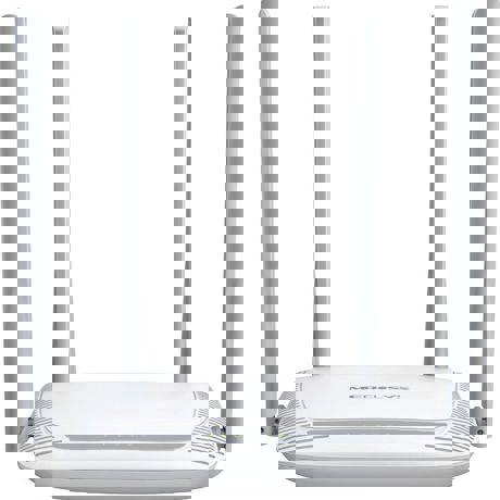 Router Wireless Mercusys N 300 Mbps MW325R, IEEE 802.11n, IEEE 802.11g, IEEE 802.11b, LAN 10/100Mbps, WAN 10/100Mbps, Antene omnidirecţionale nedetașabile