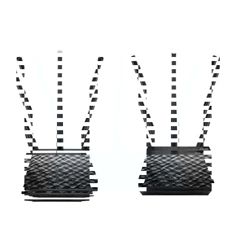 Router Wireless ASUS RT-AC53 Dual Band AC, IEEE 802.11a, IEEE 802.11b, IEEE 802.11g, IEEE 802.11n, IEEE 802.11ac, IPv4, IPv6,3 antene, Tehnologie MIMO 