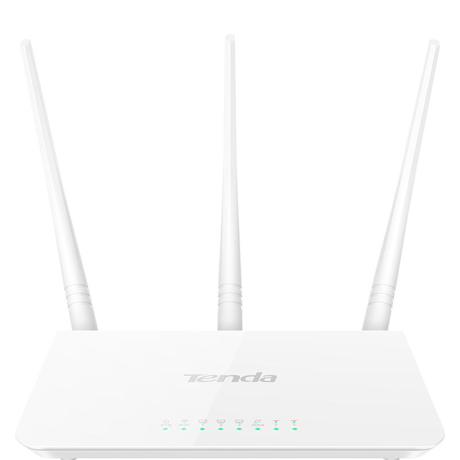 Router Wireless TENDA F3, TENSIA45448, 3 antene externe, 300Mbps, IEEE802.11/b/g/n