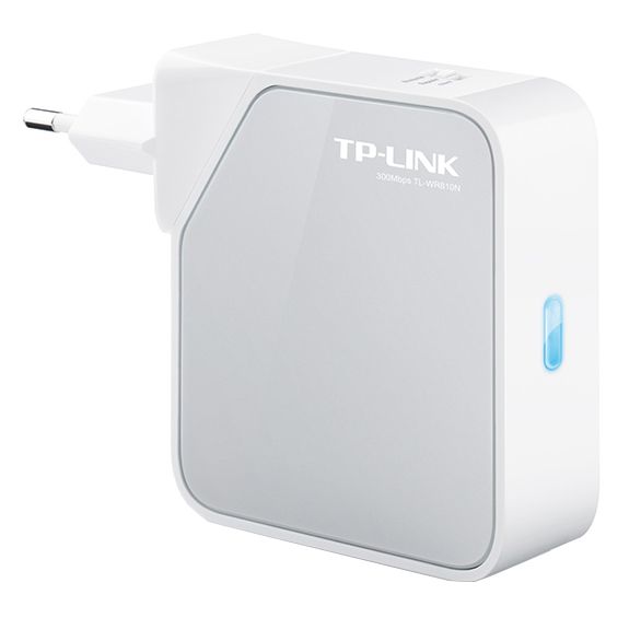Router Wireless TP-Link T300Mbps Wi-Fi Pocket Router/AP/TV Adapter/Repeater, TL-WR810N