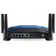 Router Wireless Linksys WRT1900ACS, 1xWAN Gigabit, 4xLAN Gigabit, 2.4-5 GHz, 4 antene detasabile, dual-band AC1900 (1300/600Mbps), 1xUSB3.0, 1xUSB 2.0/eSATA combo