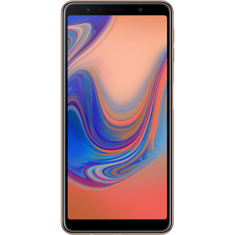 Telefon mobil Samsung Galaxy A7 (2018) Dual Sim, Gold, 6.0", RAM 4GB, Stocare 64GB