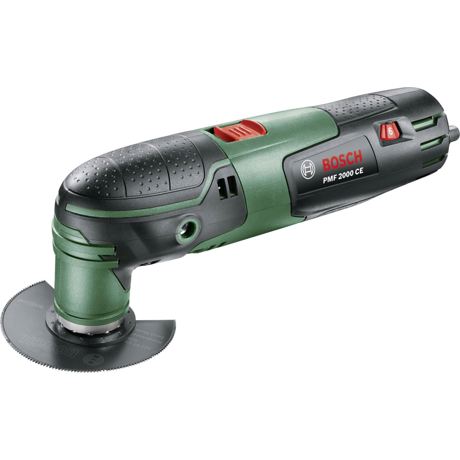 Unealta multifunctionala Bosch PMF 2000 CE, 220W, 20.000 rpm, Negru/Verde, 0603102003
