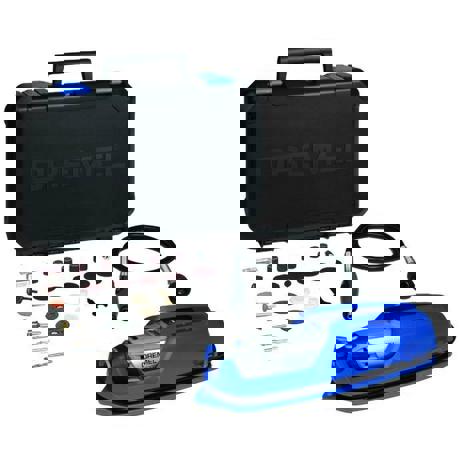 Unealta multifuncţională Dremel 3000-1/25, 130 W, 33.000 rpm, Viteza variabila, 25 de accesorii, Negru/Gri, F0133000JS