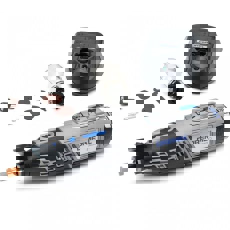 Unealta multifuncţională Dremel 8220-1/5, 12 V, 35.000 rpm, Viteza variabila, 5 accesorii, Gri, F0138220JC