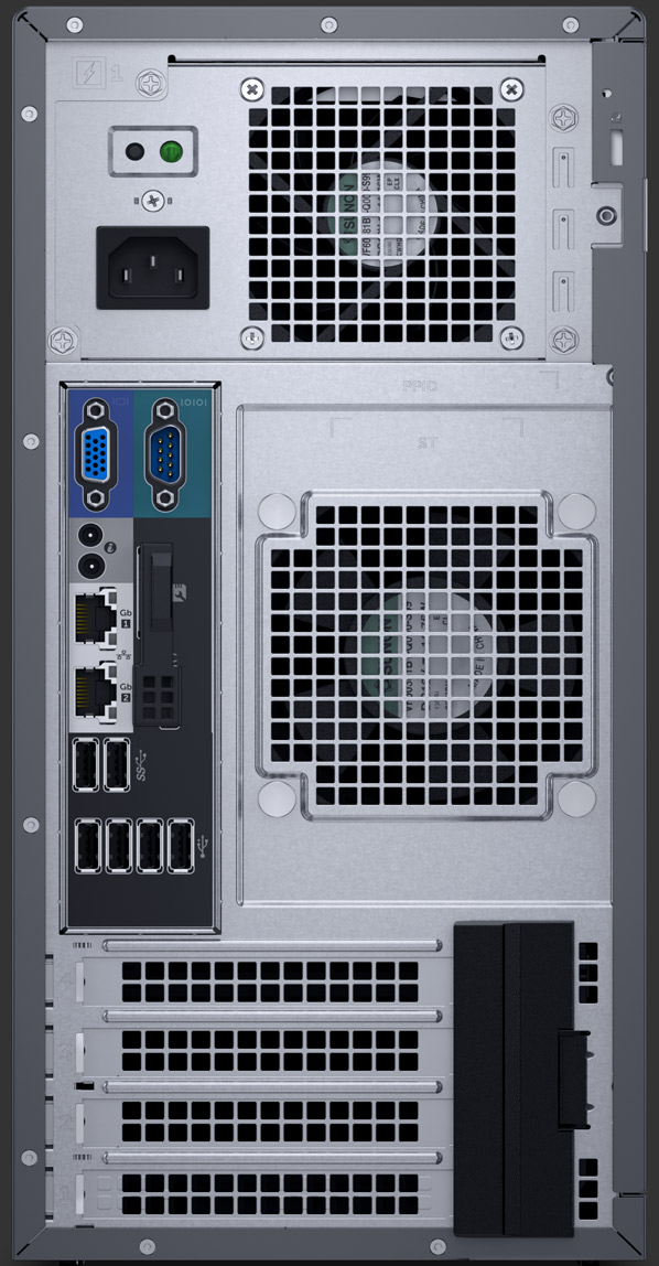 Server Tower DELL PowerEdge T130, Intel Xeon E3-1230 v5 3.4GHz, 8GB UDIMM, 1TB HDD
