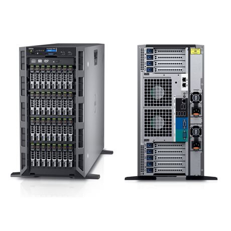 Server Tower DELL PowerEdge T630, Intel Xeon E5-2620 v3 2.4GHz, 8GB RDIMM, 500 GB Hard Drive
