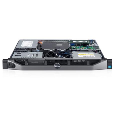 Server Dell PowerEdge R220, Procesor Intel Xeon E3-1220 v3 3.1GHz Haswell, 1x 8GB UDIMM DDR3 1600MHz, fara HDD, SFF 2.5 ", PERC S110