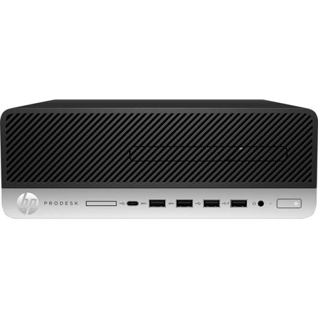 Sistem Desktop HP 600 G4 SFF, Intel Core i3-8100, RAM 8GB, SSD 256GB, DVD+/-RW, Microsoft Windows 10 Pro 64-bit