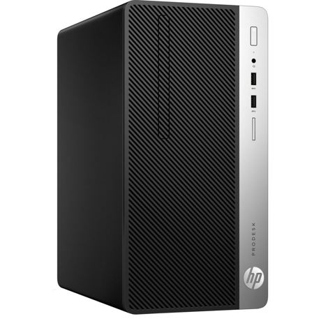 Sistem Desktop HP ProDesk 400 G6 Microtower, Intel Core i7-9700, AMD Radeon R7 430 2GB GDDR5, RAM 8GB, SSD 256GB, DVD+/-RW, Windows 10 Pro 64-bit