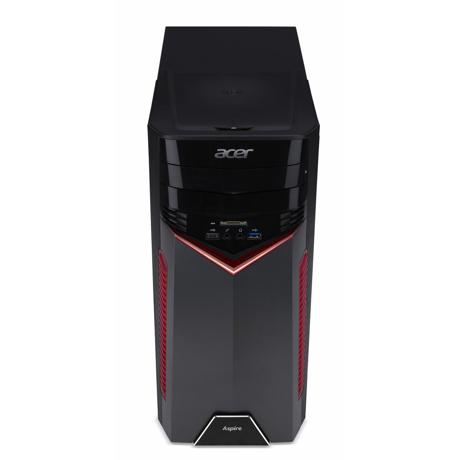 Sistem Desktop Acer Aspire GX-281, AMD Ryzen 5 1400, GTX 1050Ti 4GB GDDR5, RAM 8GB DDR4, HDD 1TB 7200rpm, Endless