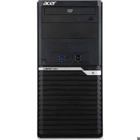 Sistem Desktop Acer Veriton VM6650G, Intel Core I3-7100U, RAM 4GB DDR4, HDD 1TB 7200rpm, DOS