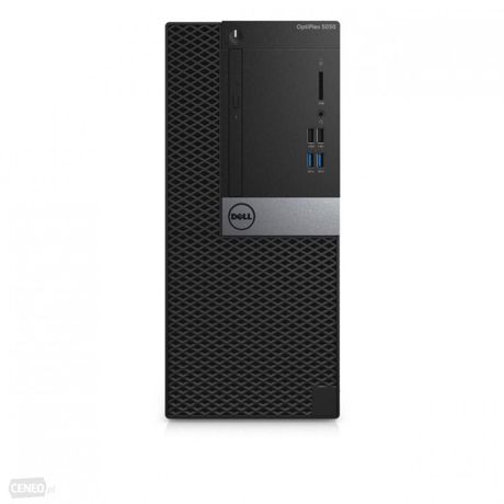Sistem Desktop Dell OptiPlex 5050 MT, Intel Core i7-7700, RAM 8GB DDR4, HDD 1TB, Windows 10 Pro (64bit) English