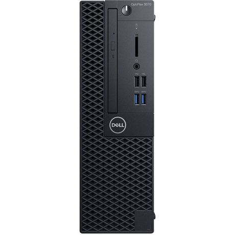 Sistem Desktop Dell OptiPlex 3070 SFF, Intel Core i3-9100, RAM 8GB, 256GB SSD, 8x DVD+/-RW 9.5mm, Windows 10 Pro 64bit