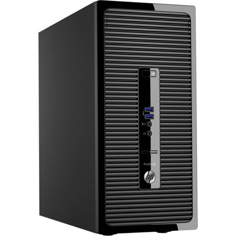 Sistem Desktop HP ProDesk 400 G3, Intel Core i3-6100, RAM 4GB DDR4, SSD 256GB, Microsoft Windows 10 Pro 64-bit