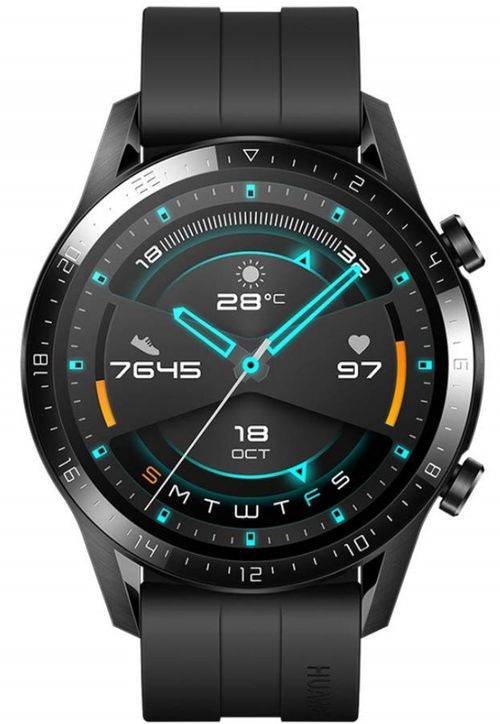 Smartwatch HUAWEI Watch GT 2 46mm, Android/iOS, negru