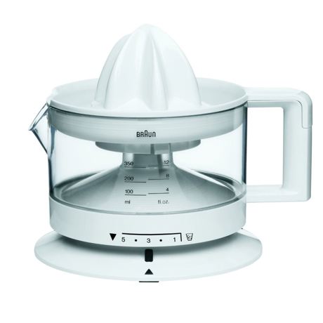 Storcator citrice Braun CJ3000, 20W, Alb