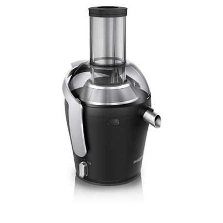 Storcator de fructe si legume Philips Avance Collection HR1869/70, 900 W, 2 Viteze, Negru/Inox