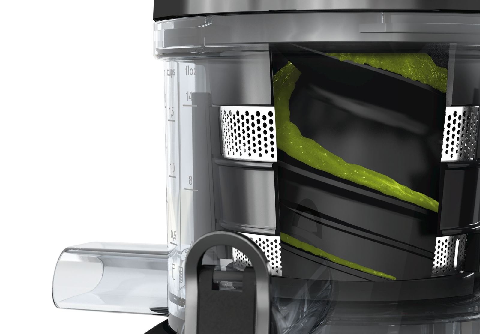Storcator de fructe cu melc Bosch MESM500W