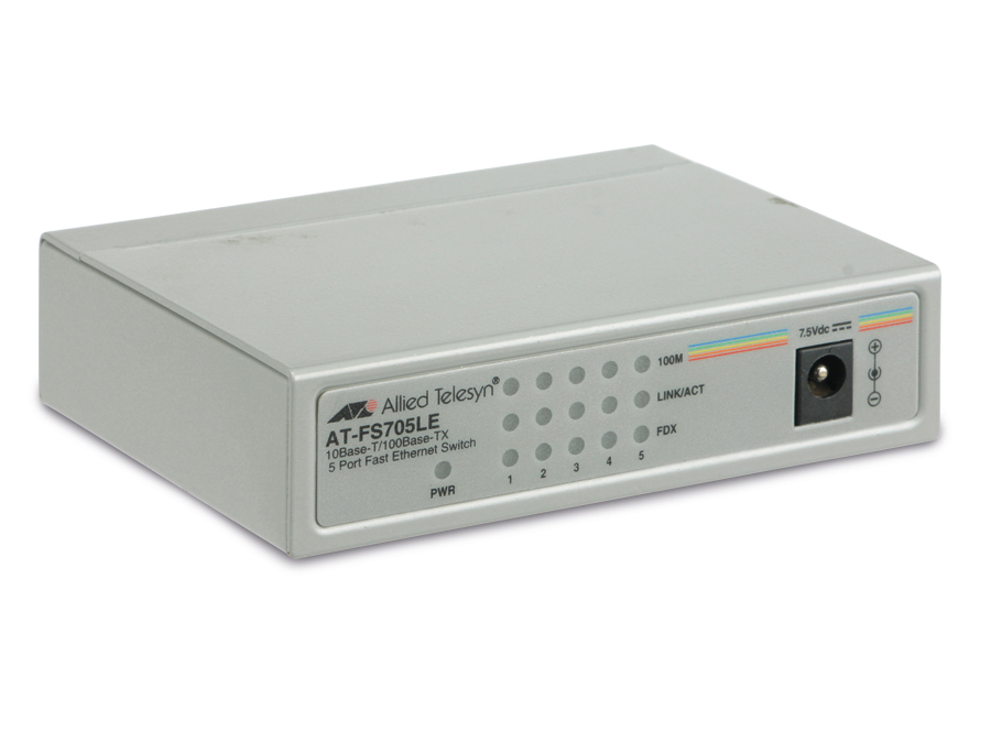 Switch Allied Telesis FS700 5 FastEthernet, L2 Unmanaged
