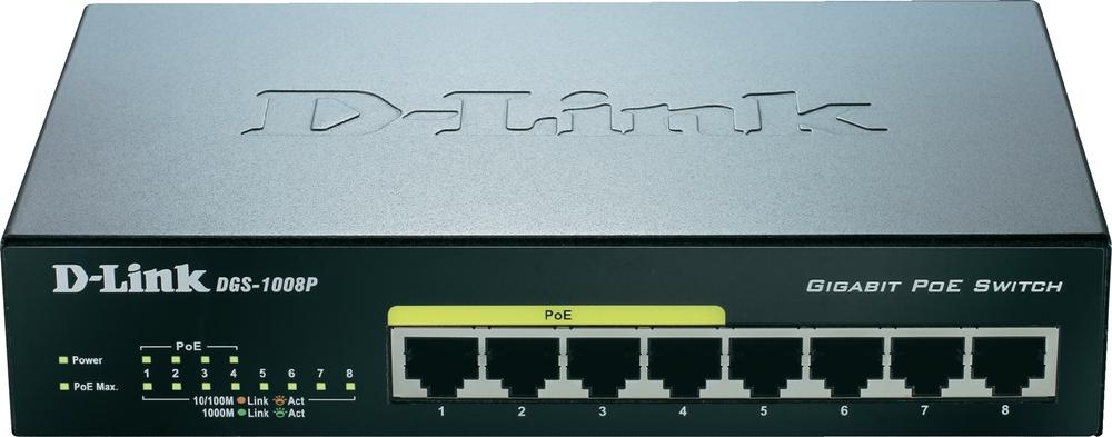 Switch D Link DGS-1008P