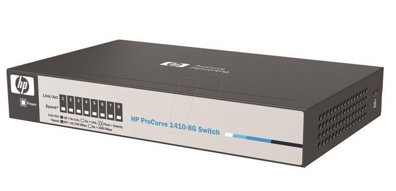 Switch HP UnManaged Gig 1410-8G, 8x10/100/1000